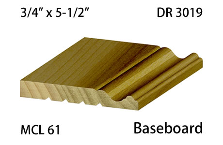 DR 3019 MCL 61 Baseboard